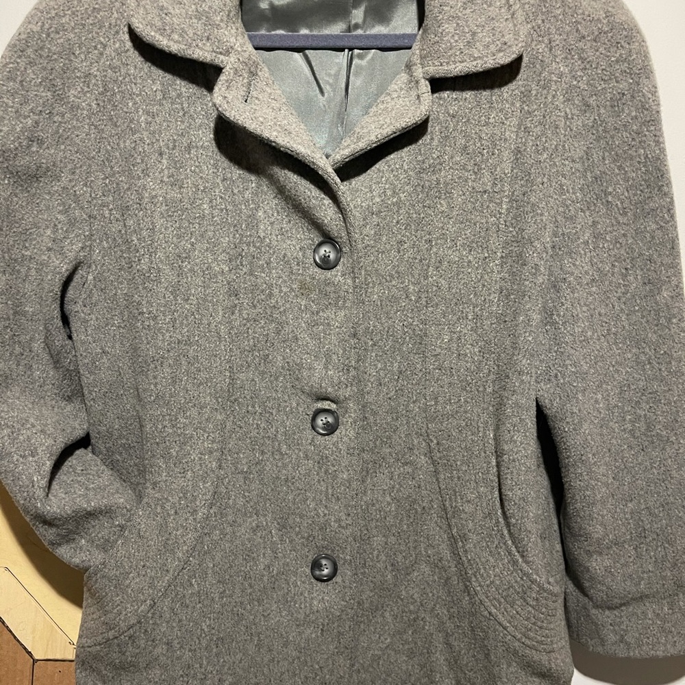 Herman Kay Wool Dress Coat